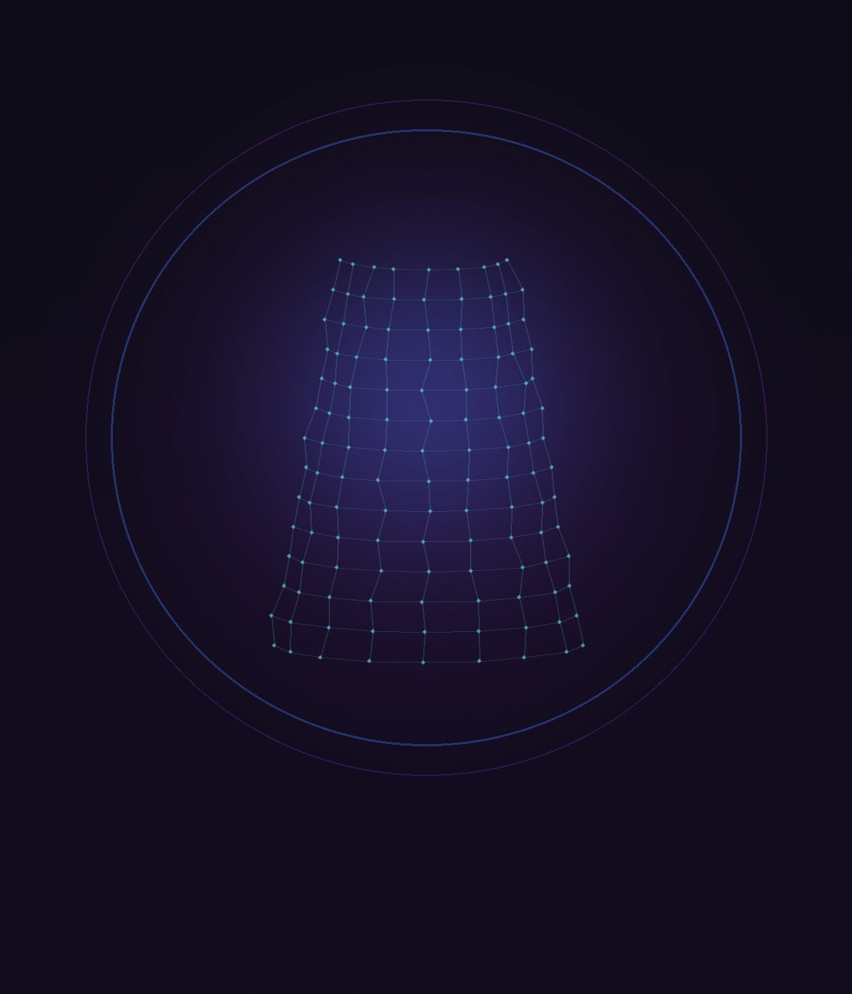 Verified talent likeness sealed inside the Lumovex protection ring